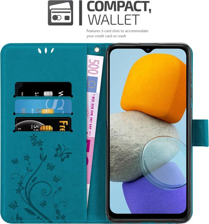 Image du produit Cadorabo Housse Flower Book pour Samsung Galaxy M23 5G (Samsung Galaxy M23 5G)