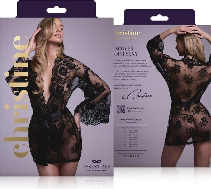 Actual product image Christine Le Duc SpitzenKimono Graceful (L, XL)