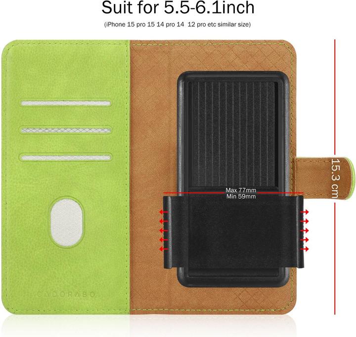 Actual product image Cadorabo Case for Asus ZenFone LIVE / 3 GO Book Cover (Asus Zenfone Live, Asus Zenfone 3 Go)