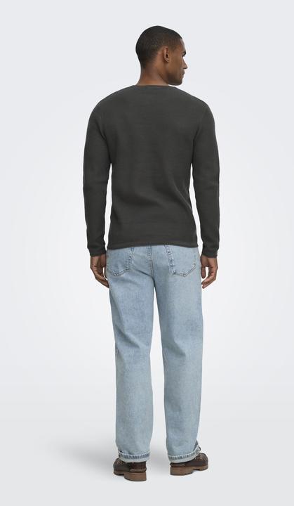 Immagine prodotto Only & Sons Normal geschnitten Rundhalsausschnitt Pullover Strickpullover (M)