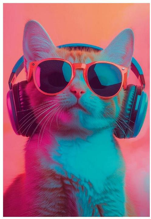 Produktbild Postkartenblock Crazy Cats (20 Stk.)