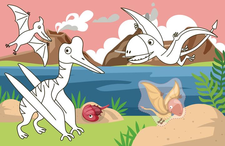 Produktbild Tessloff Mein kleines Sticker-Malbuch. Dinosaurier