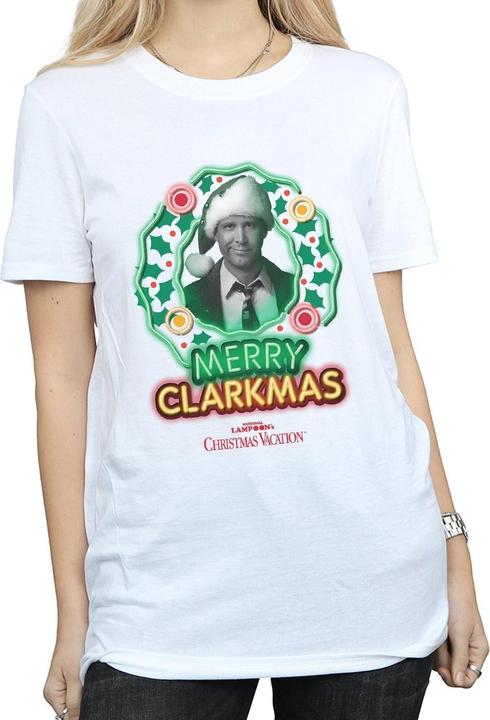Produktbild National Lampoon´s Vacation National Lampoon's Christmas Vacation Greyscale Clarkmas TShirt (XXL)