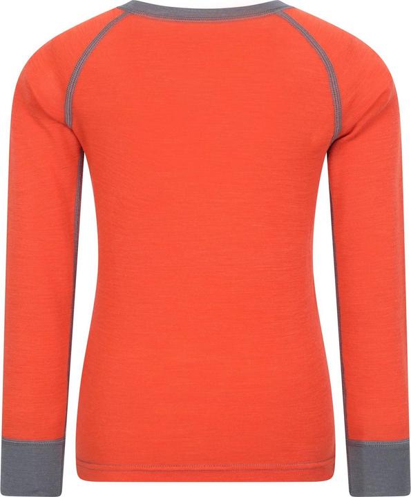 Actual product image Mountain Warehouse Childrens/Kids Merino II Round Neck Base Layer Top (98)