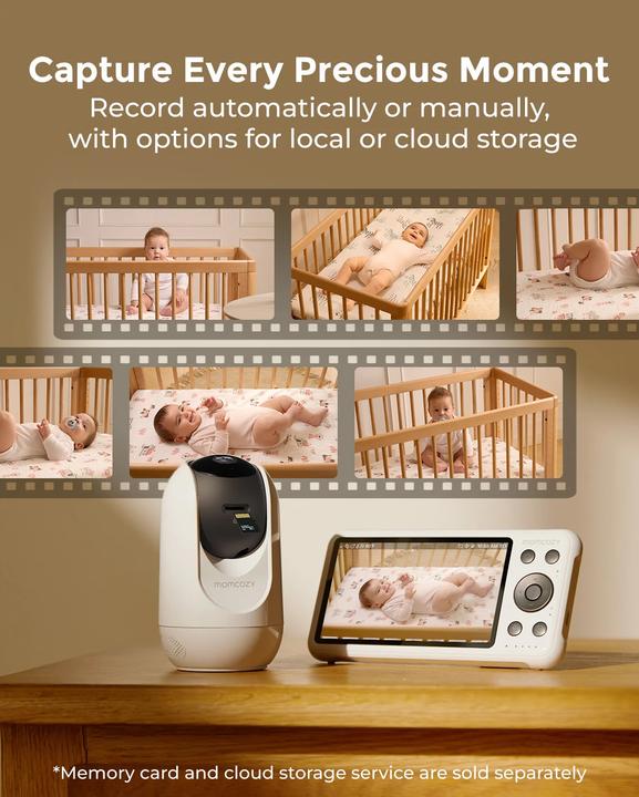 Image du produit Momcozy Baby Monitor (Vidéo et audio, 300 m)