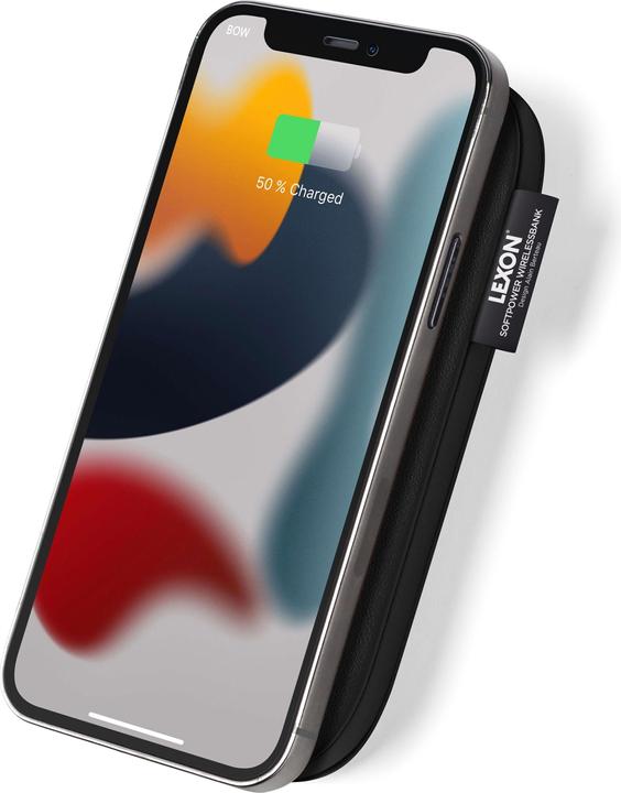 Actual product image Lexon Softpower Wirelessbank 10'000mAh (10000 mAh, 15 W)
