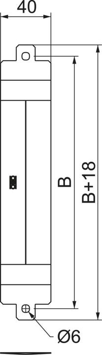 Actual product image OBO Bettermann Dust protection element and butt joint strip 6049298