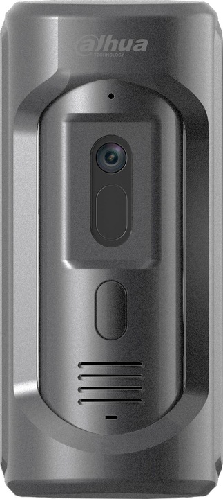 Actual product image Dahua Technology VTO2101E-P - Black - IP65 - Aluminium - Zinc - Buttons - Perpendicular -