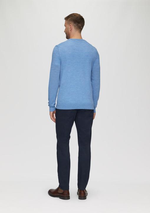 Produktbild s.Oliver Strickpullover Feinstrickpullover aus reiner Merinowolle (S)