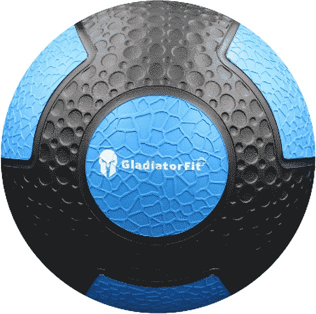 Image du produit Gladiatorfit Medizinball (6 kg, 286 mm)
