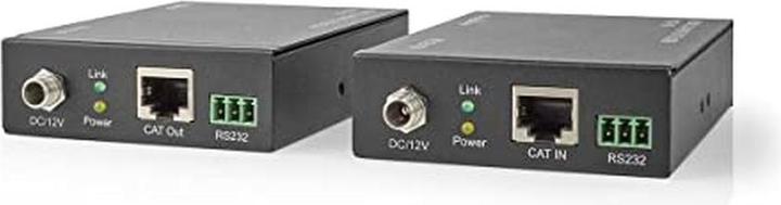Image du produit Nedis VREP3480AT HDMI ™ Extender Via CAT6 Jusqu'à 60.0 m 4K@60Hz 18 Gbps Métal Anthracite (Rallonge)