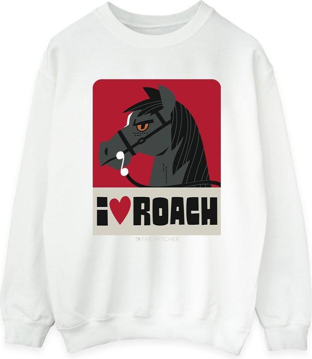 Produktbild Netflix The Witcher I Heart Roach Sweatshirt (L)