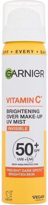 Immagine prodotto Garnier Vitamin C Brightening Over Make-Up UV Mist (Spray solare, SPF 50+, 75 ml)
