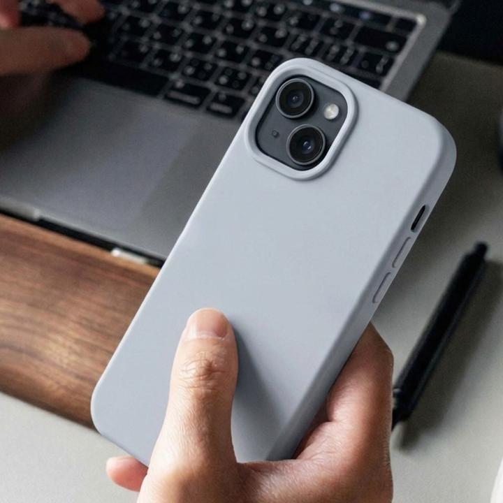 Image du produit RhinoShield Coque Solidx Magsafe Iphone 15 Plus (Gris Argent) (Apple iPhone 15 Plus)