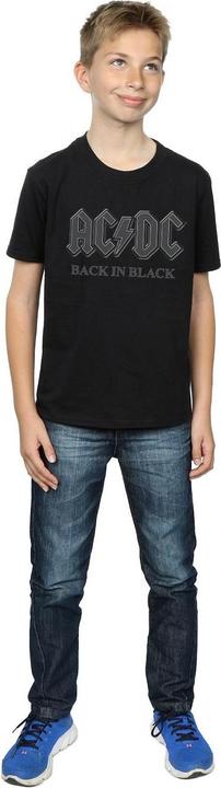 Produktbild AC/DC Boys Back In Schwarz Baumwolle TShirt (128)