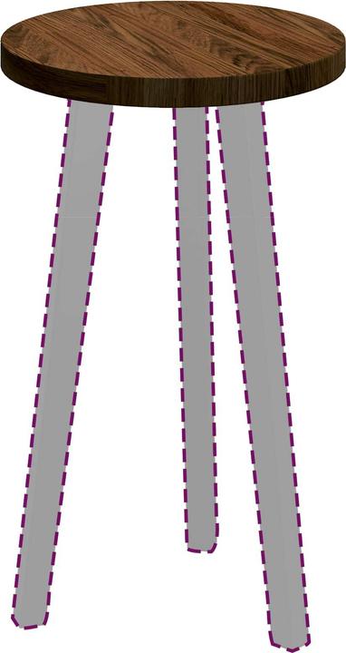 Produktbild vidaXL Moderne Möbel (30 x 30 x 2.5 cm)