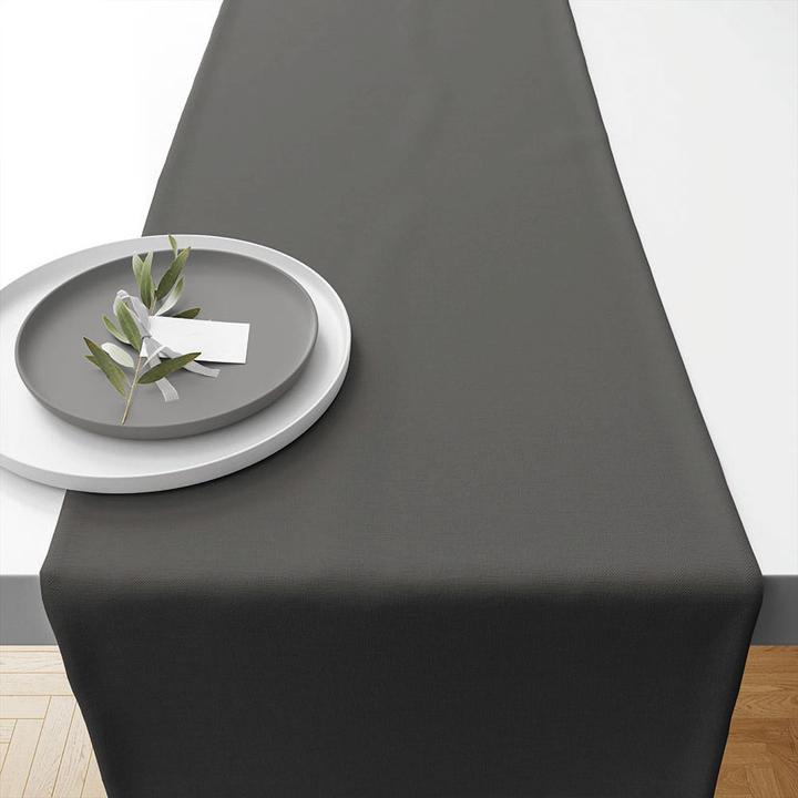 Actual product image Ambiente UNI Tischläufer 40x150 cm, Baumwolle (40 x 150 cm)