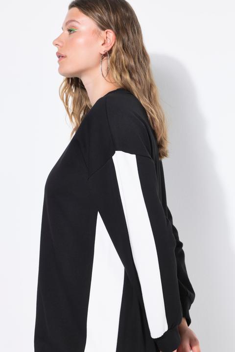 Produktbild Studio Untold Sweatkleid, oversized, Seitenstreifen (56)