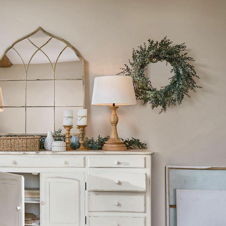 Produktbild Loberon Tischlampe Dardilly creme/braun (E27)