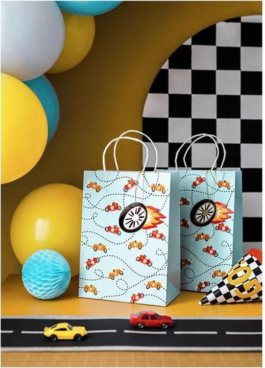 Actual product image Partydeco Car gift bag 10.5 x 18 x 25 cm (1x)