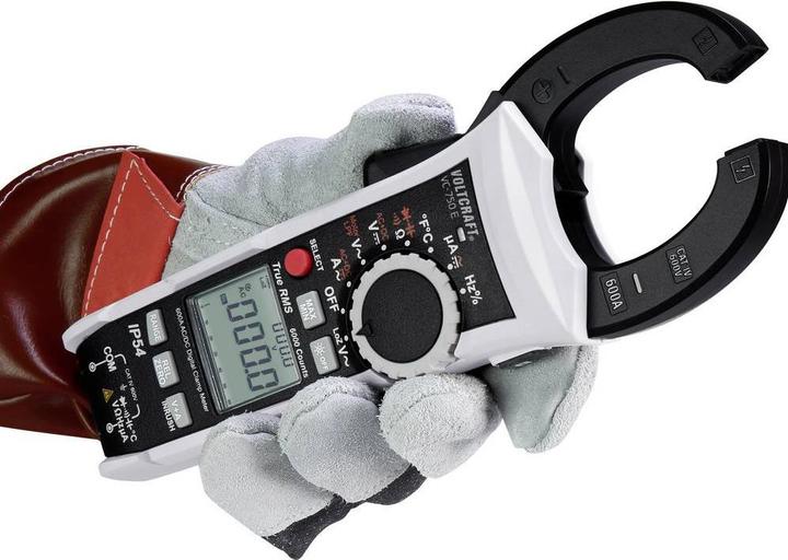 Actual product image Voltcraft Current clamp, hand multimeter di (CAT IV 600V)