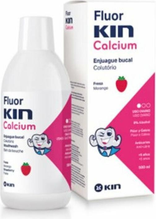 Immagine prodotto KIN FLUORKIN CALCIO collutorio 500 ml (500 ml, Collutorio)