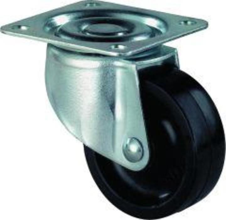 BS Rollen Lenkrolle F25.038 Kunststoff 40 mm bis 25 kg mit Platte 42x42 mm