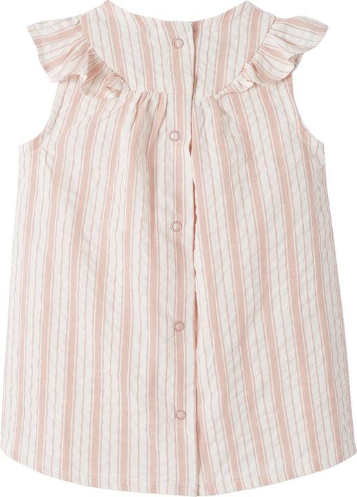 Produktbild Vertbaudet Baby Kleid aus gestreiftem Seersucker (74)