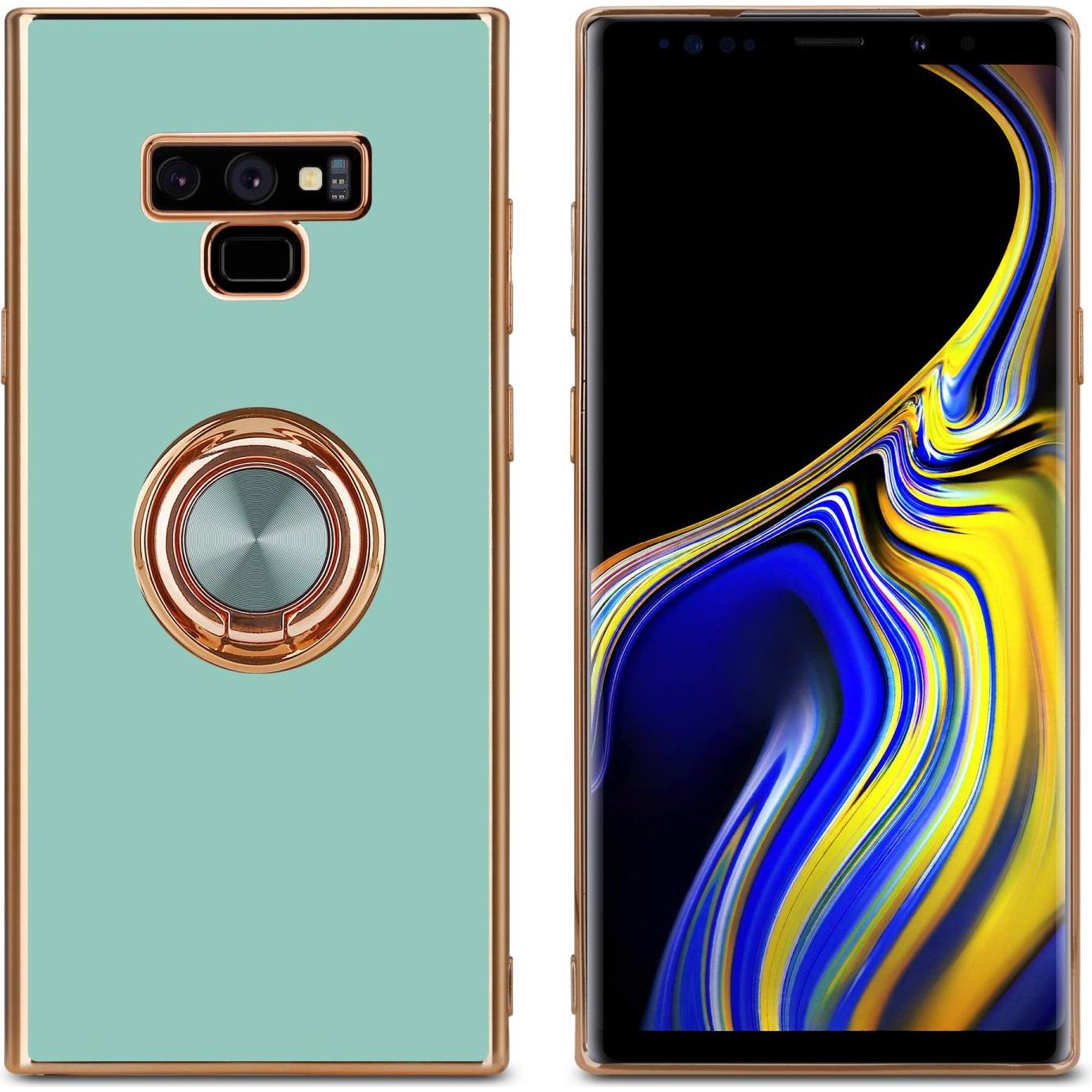 Thumbnail - Cadorabo Hülle für Samsung Galaxy NOTE 9 im TPU mit Kameraschutz und Ring LM089 Style (Samsung Galaxy Note 9), Smartphon...