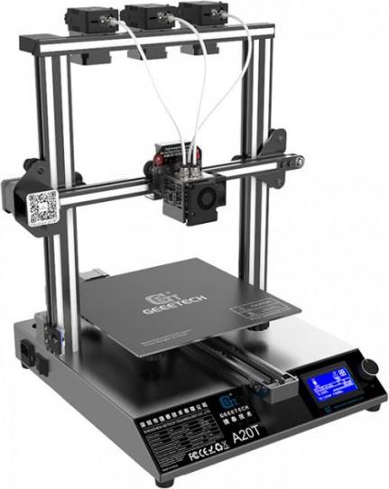 Actual product image Geeetech 3D printer A20T 3-color mixing