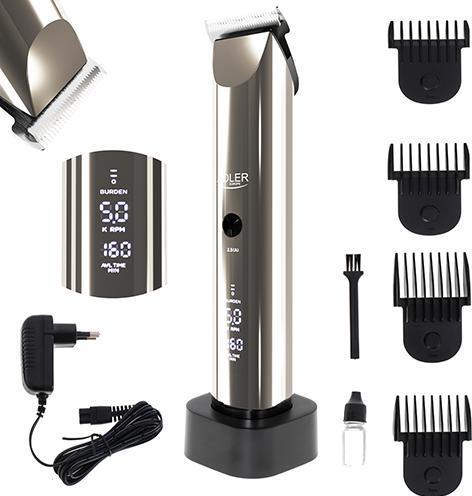 Actual product image Adler AD 2834 hair clipper Silver