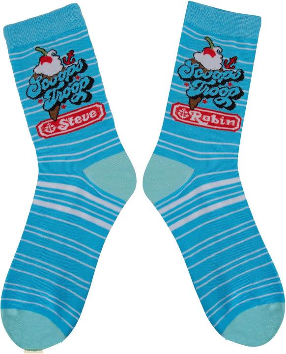 Actual product image Cinereplicas Stranger Things: Scoops Ahoy socks (3 pairs (pack of 3, 40)