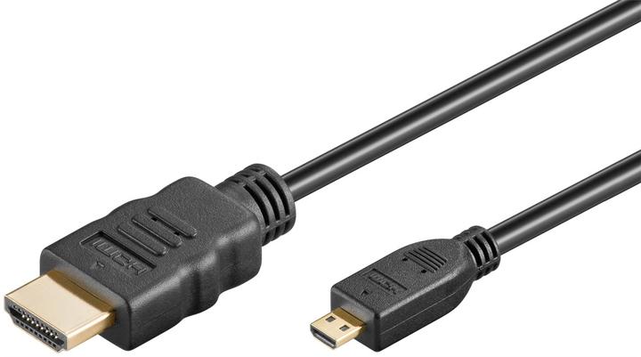 Produktbild Goobay High-Speed-HDMI-Kabel mit Ethernet Micro, 4K @ 60 Hz (3 m, HDMI)