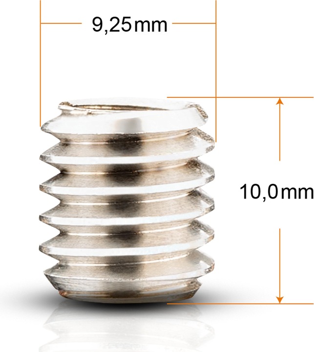 Actual product image Walimex Threaded adapter 3/8 inch to 1/4 inch (Stand adapter)