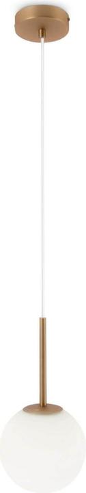 Basic form suspension, lampe à suspendre E14 30cm couleur or