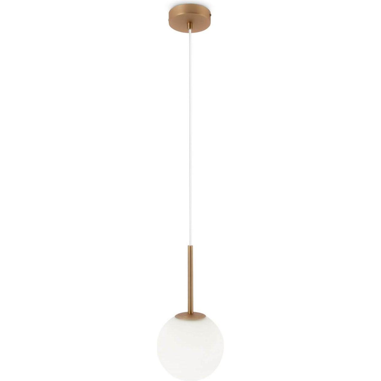 Maytoni, Pendelleuchte, Basic form Pendelleuchte, Hängeleuchte E14 30cm Gold-Farbe (E14)