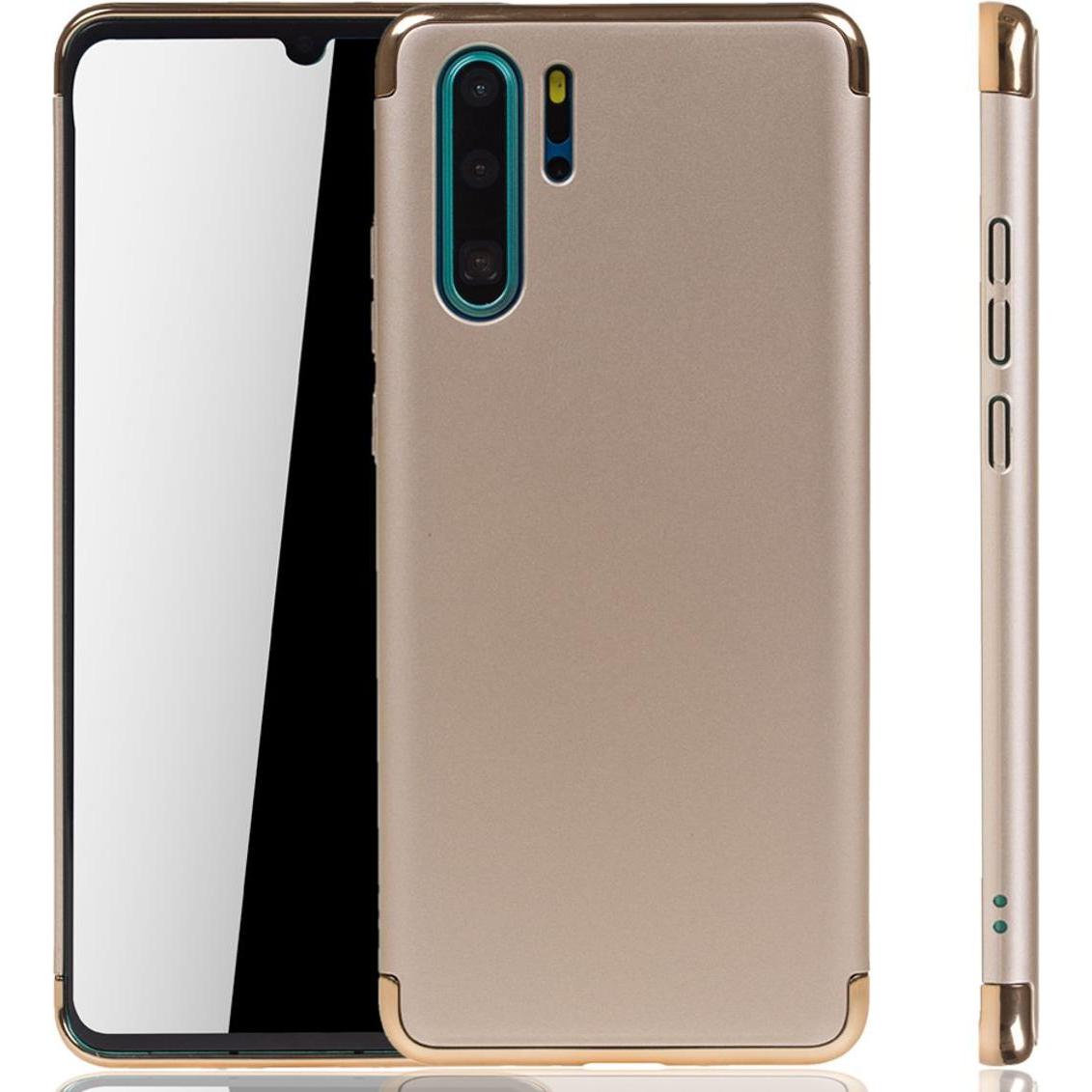 König Design Huawei P30 Pro Hülle Case Handy Cover Schutz Tasche Schutzhülle Bumper Etui Gold (Huawei P30 Pro), Smartpho...