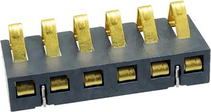 Image du produit Planet-Hobby contact à ressort 6 pôles 15x5,3mm