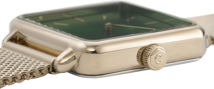 Immagine prodotto Cluse Maglia La Tétragone - Oro (Orologio da polso analogico, 28 mm)