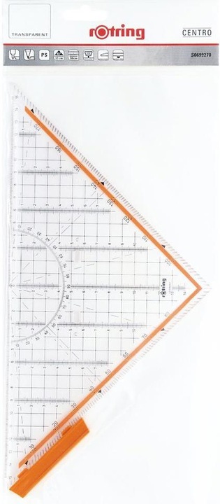 Actual product image Rotring Centro Geo Triangle (320 mm)