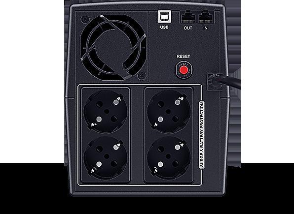 Produktbild Cyberpower USV UT2200EG 1320W Line-Interactive (Speditionsversand) (2.20 VA, 1320 W, Line-Interaktiv USV)