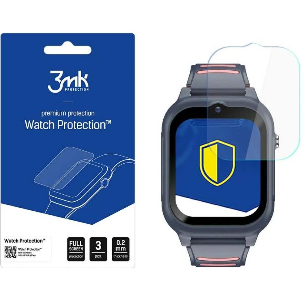 3MK Orologio FlexibleGlass Forever GPS WIFI 4G Bambini Look Me 2 KW-510 Szkło Hybrydowe, Accessori per smartwatch