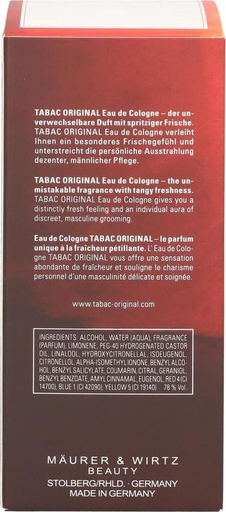 Actual product image Tabac Original (Eau de cologne, 100 ml)