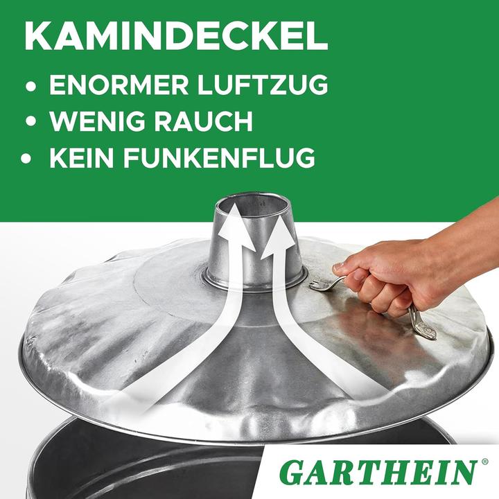 Produktbild Garthein Feuertonne für Gartenabfall