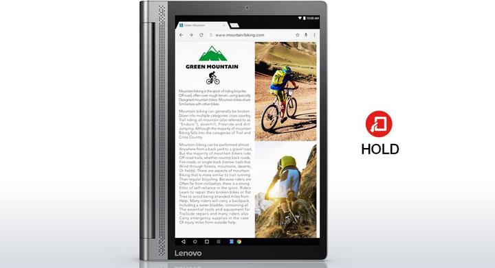 Actual product image Lenovo Yoga Tab 3 Plus (10.10", 32 GB, Black)