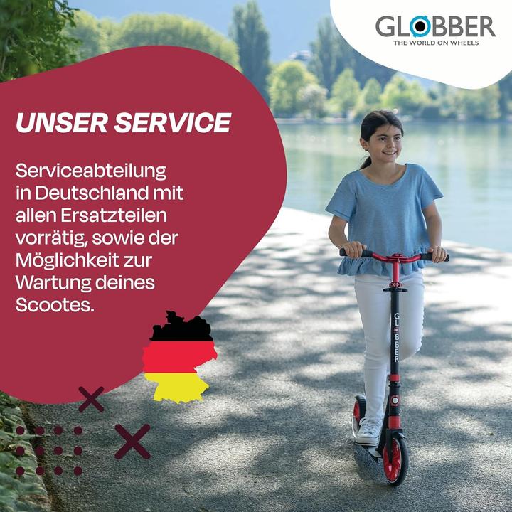 Image du produit Globber NL-205 Deluxe, rouge foncé