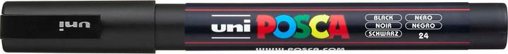 Actual product image Posca Fine Marker PC-3M (Black, 0.90 mm, 1 x)
