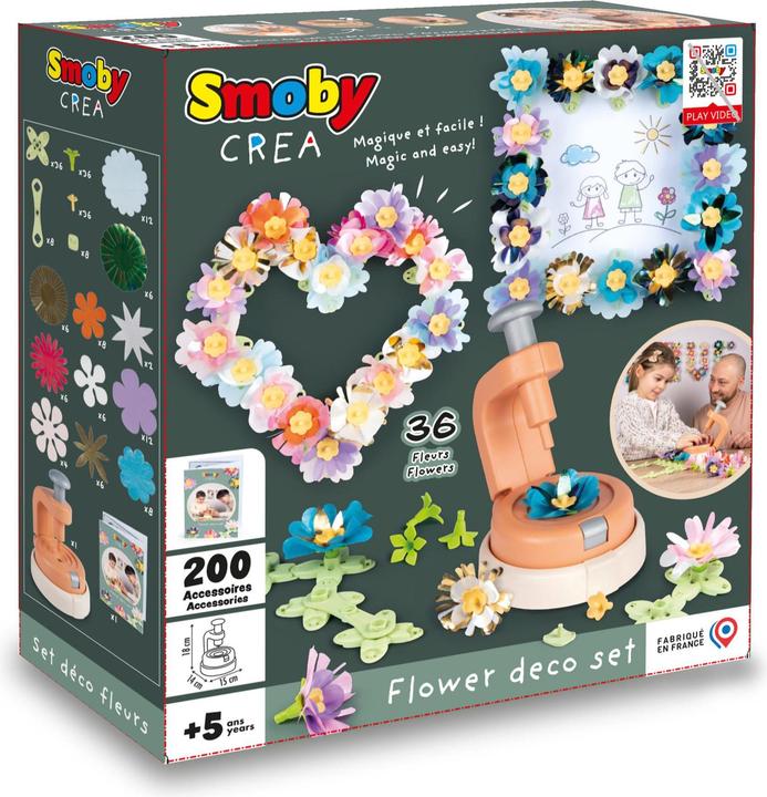 Smoby Crea Deco Flowers Set