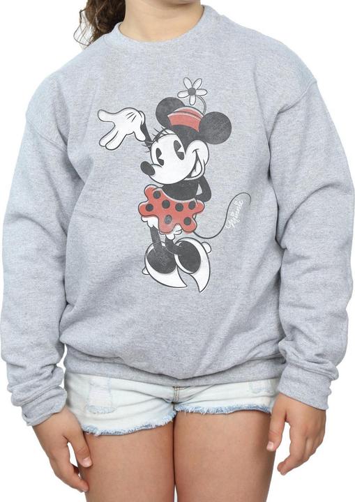Produktbild Disney Minnie Mouse Waving Sweatshirt Mädchen (128)