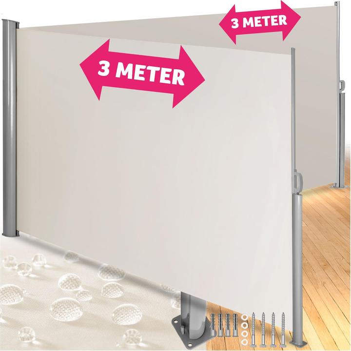 Immagine prodotto tectake Tenda laterale doppia (6 m)